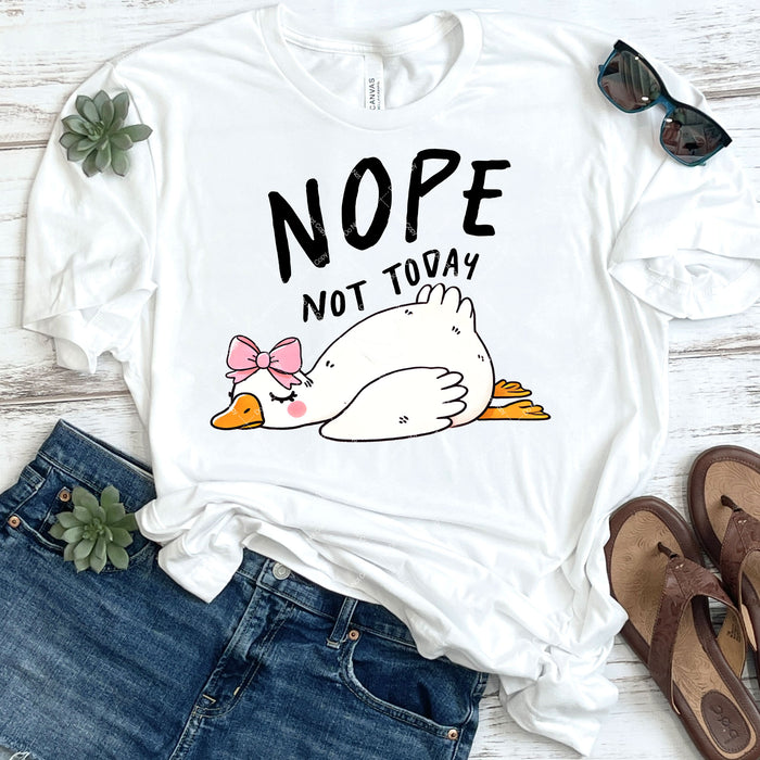 Nope Not Today DTF Transfer