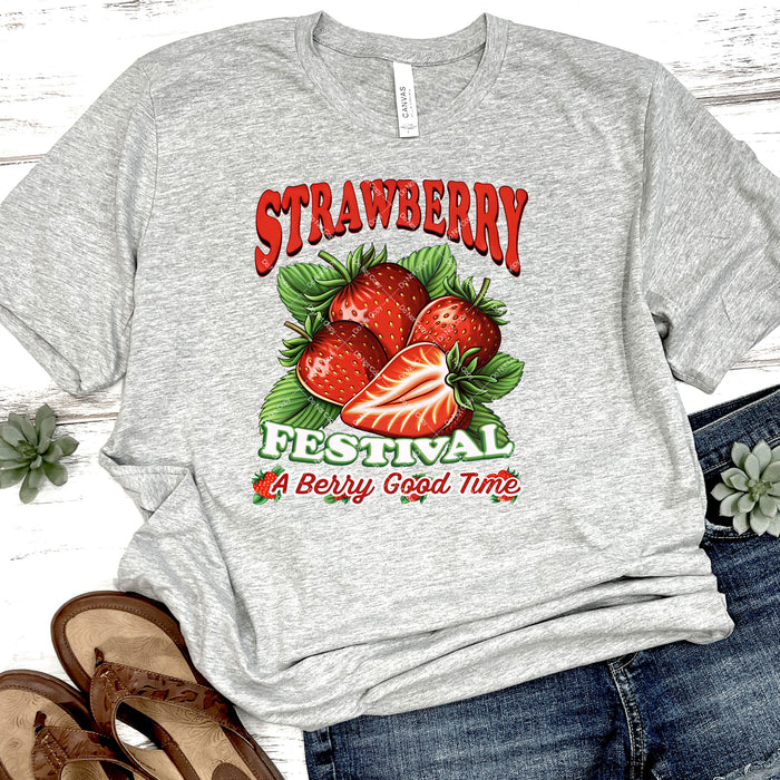 Strawberry Festival DTF Transfer