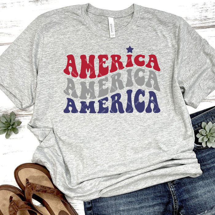 America DTF Transfer