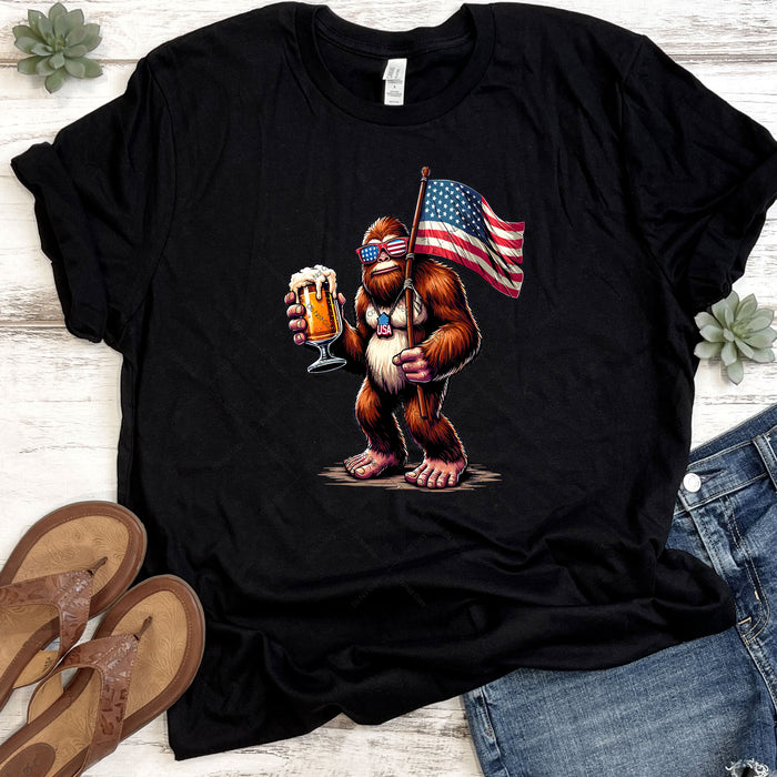 American Sasquatch DTF Transfer