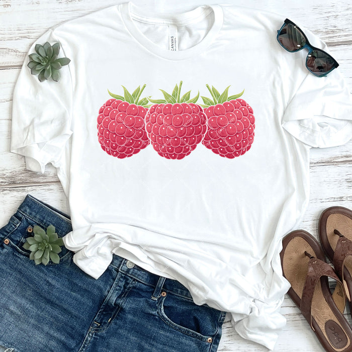 Raspberries DTF Transfer