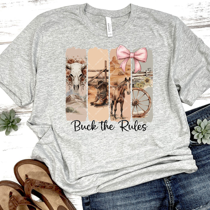 Buck The Rules DTF Transfer