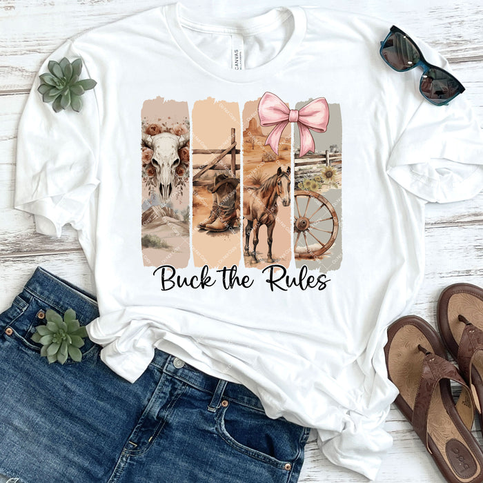 Buck The Rules DTF Transfer