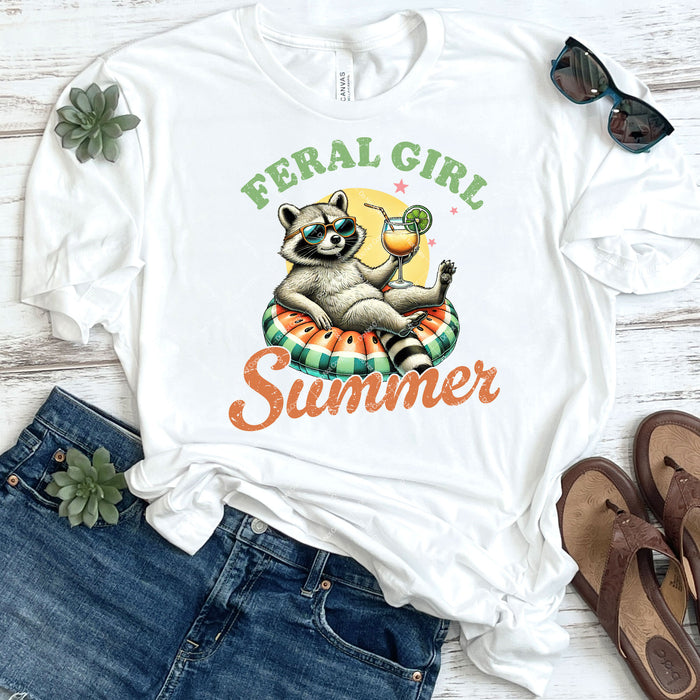 Feral Girl Summer DTF Transfer