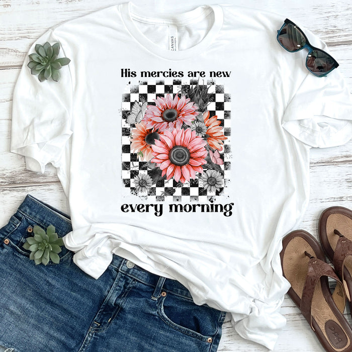 His Mercies Are New Every Morning DTF Transfer