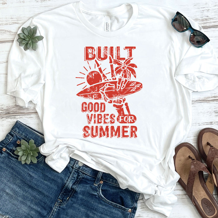 Built For Summer DTF Transfer