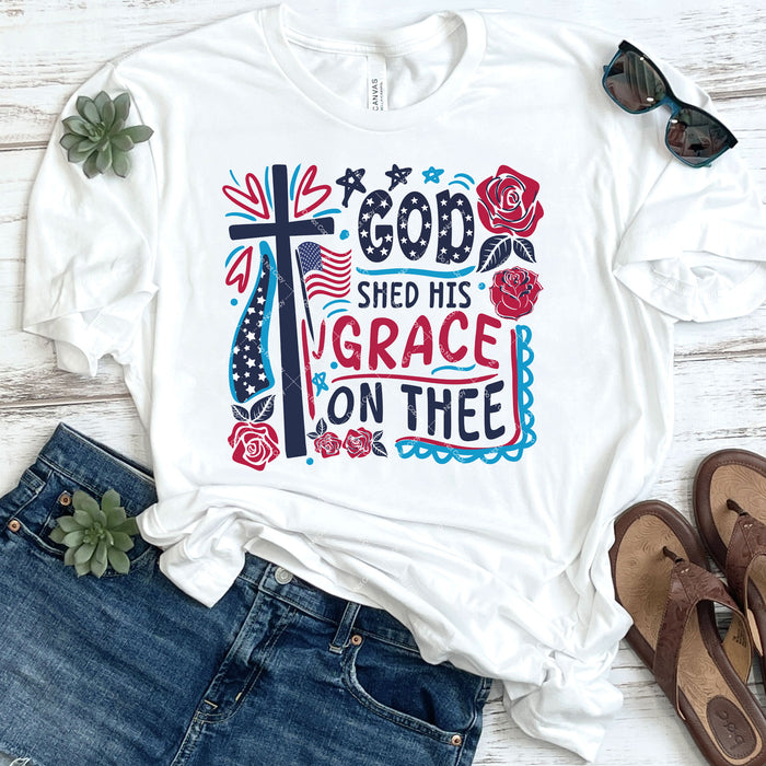 God Shed His Grace On Thee DTF Transfer