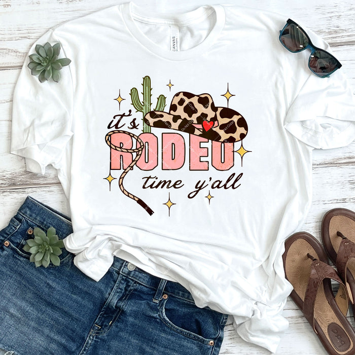 It's Rodeo Time Y'all DTF Transfer