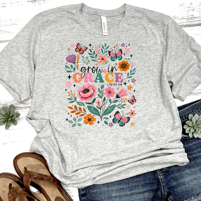 Grow In Grace 2 Peter 3:18 DTF Transfer