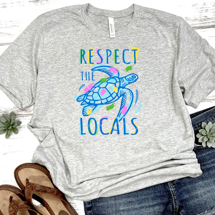 Respect The Locals DTF Transfer