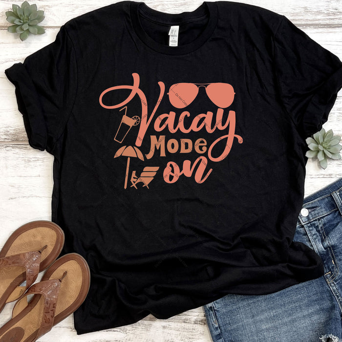 Vacay Mode On DTF Transfer