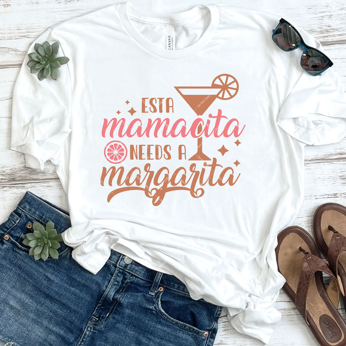 Esta Mamacita Need A Margarita DTF Transfer