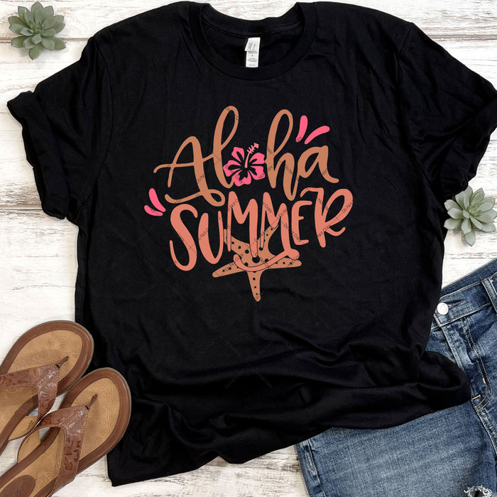 Aloha Summer DTF Transfer