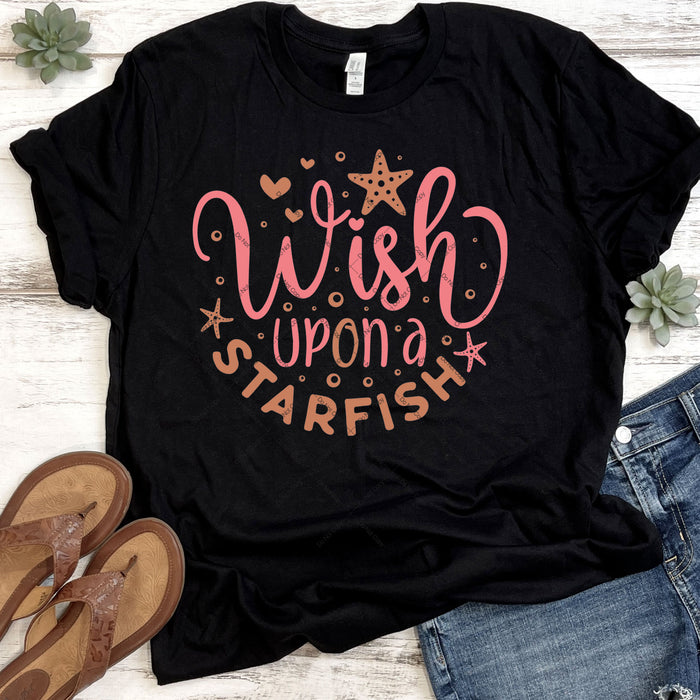 Wish Upon A Starfish DTF Transfer