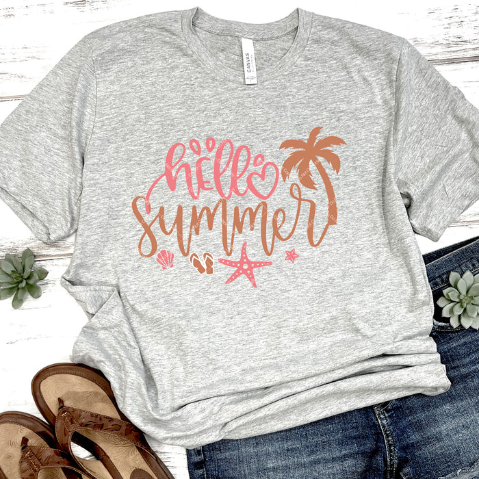 Hello Summer DTF Transfer