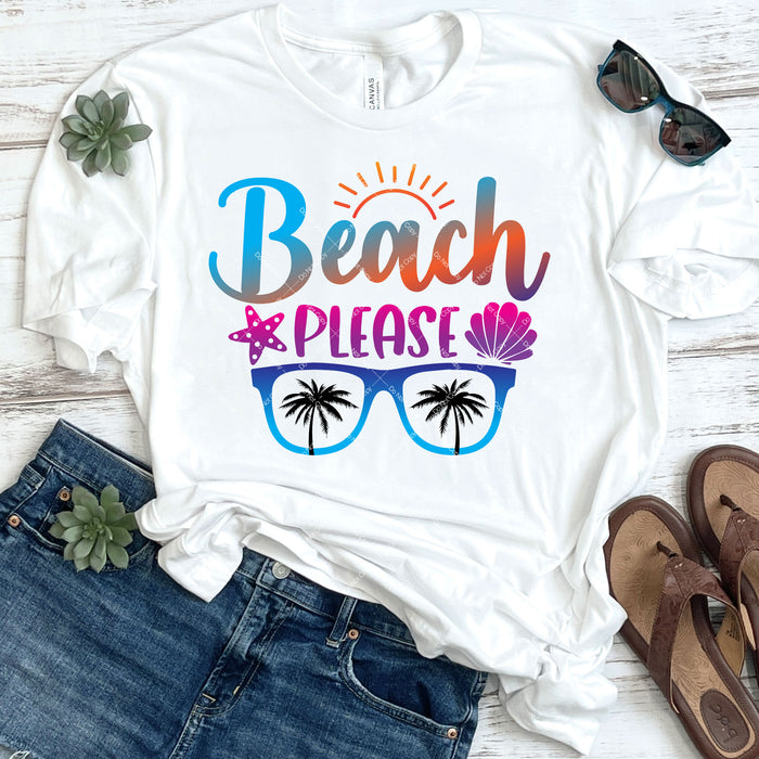 Beach Please DTF Transfer