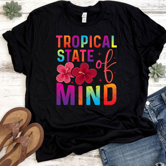 Tropical State Of Mind DTF Transfer