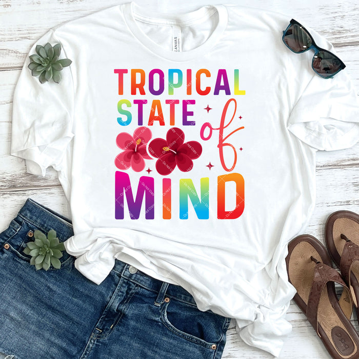Tropical State Of Mind DTF Transfer