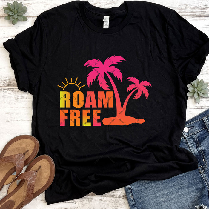 Roam Free DTF Transfer