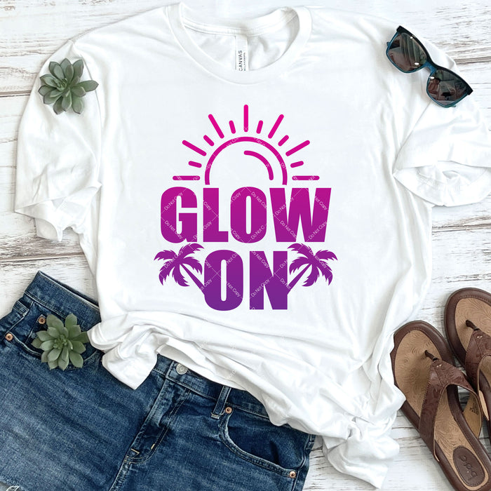 Glow On DTF Transfer