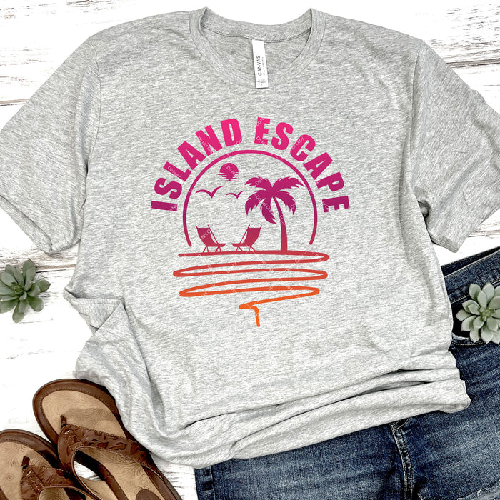 Island Escape DTF Transfer