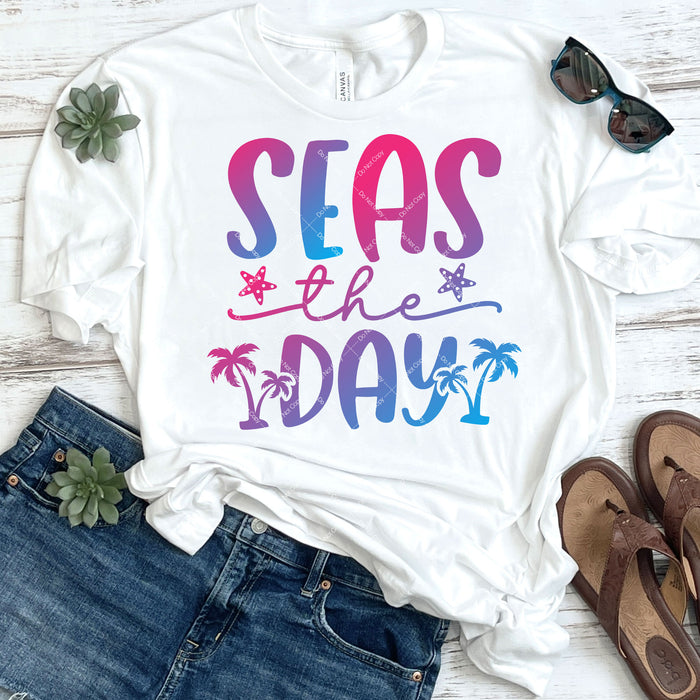 Seas The Day DTF Transfer