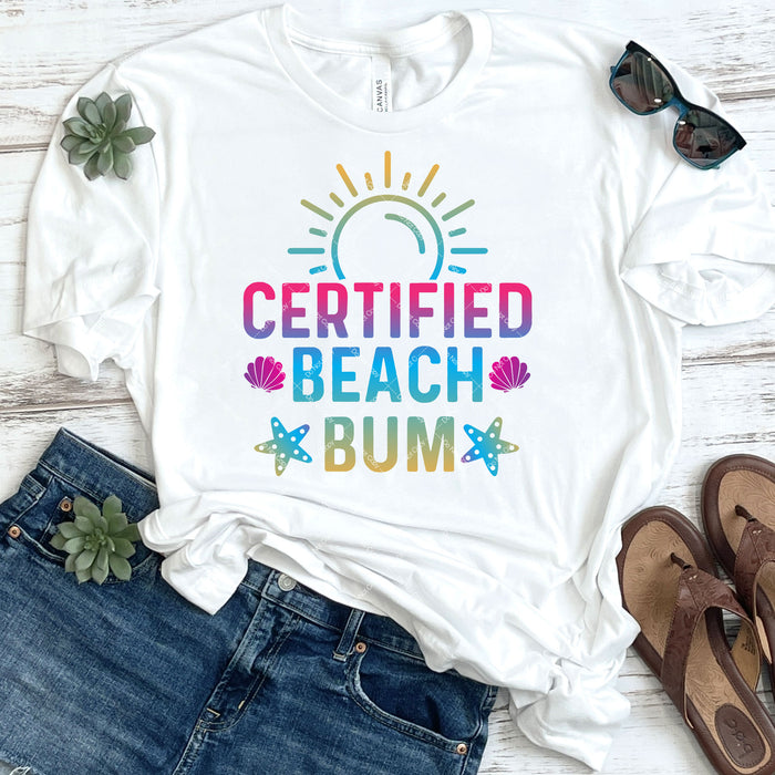 Certified Beach Bum DTF Transfer