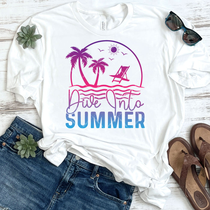 Dive Into Summer DTF Transfer