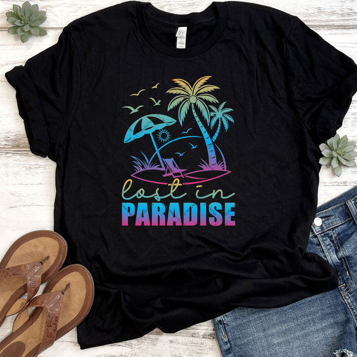 Lost In Paradise DTF Transfer