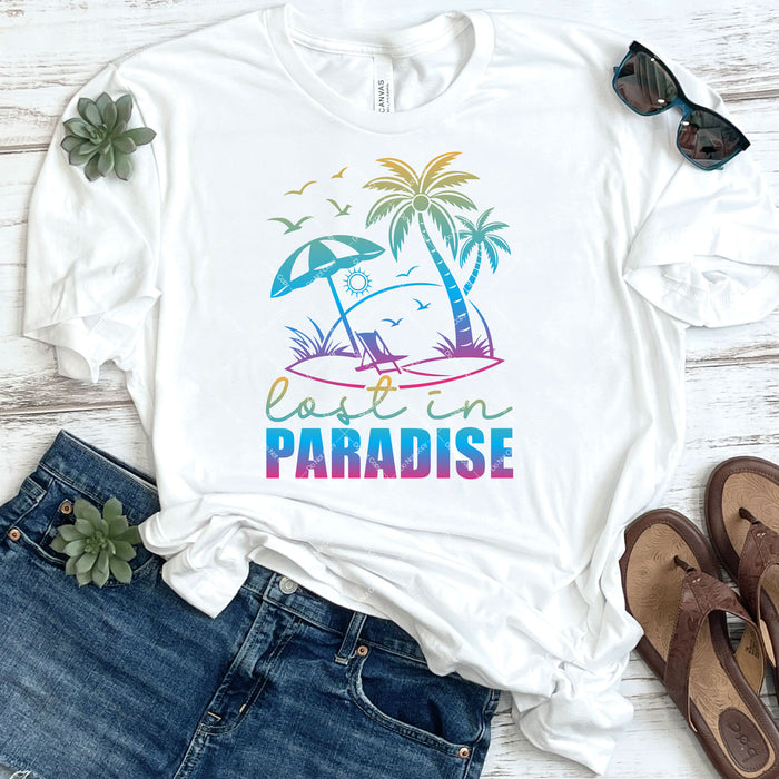 Lost In Paradise DTF Transfer