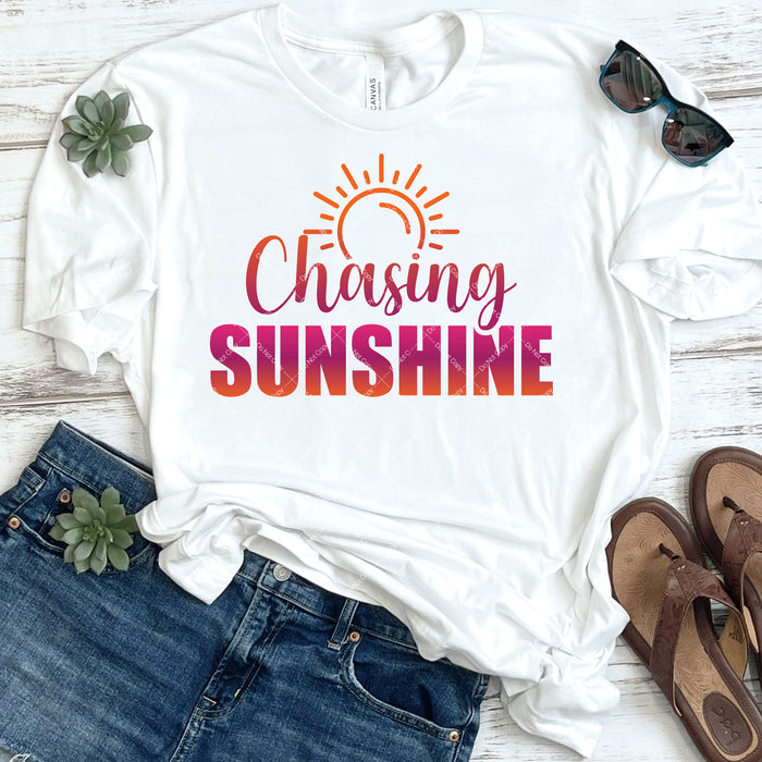 Chasing Sunshine DTF Transfer