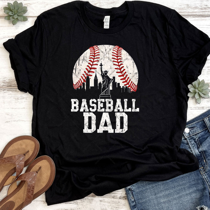 Baseball Dad DTF Transfer