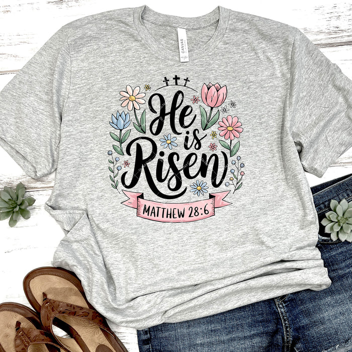 He Is Risen DTF Transfer