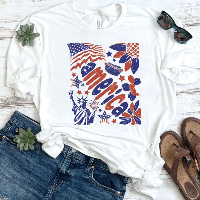 Fourth of July Celebration DTF Transfer