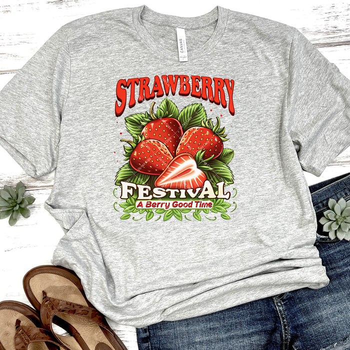 Strawberry Festival DTF Transfer