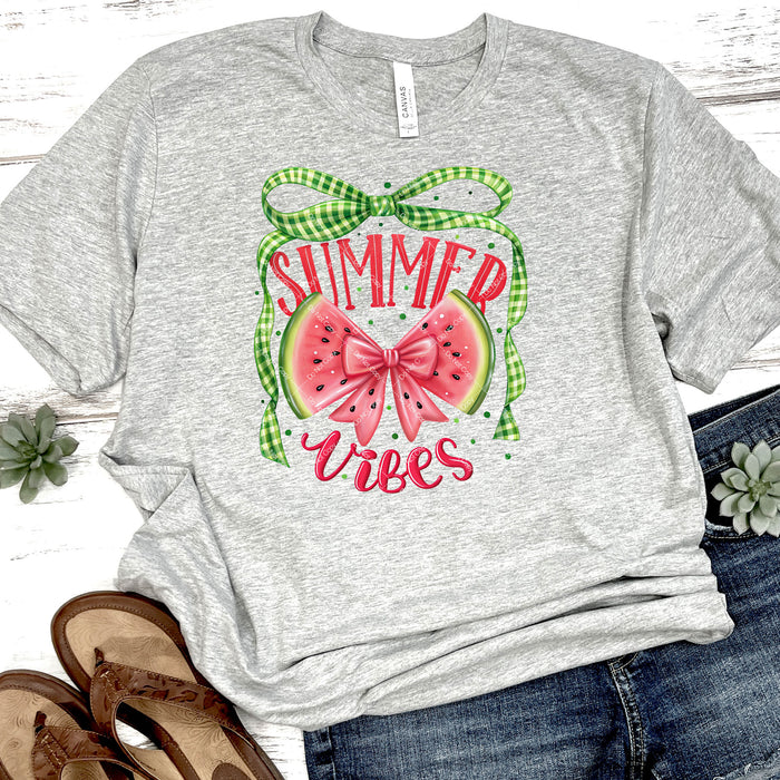 Watermelon Summer Vibes DTF Transfer