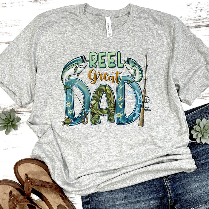 Reel Great Dad DTF Transfer