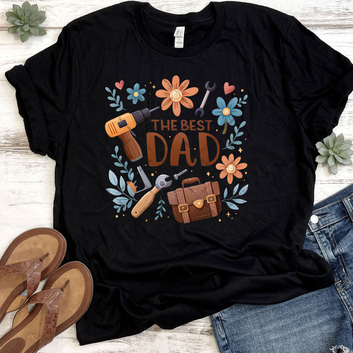The Best Dad DTF Transfer