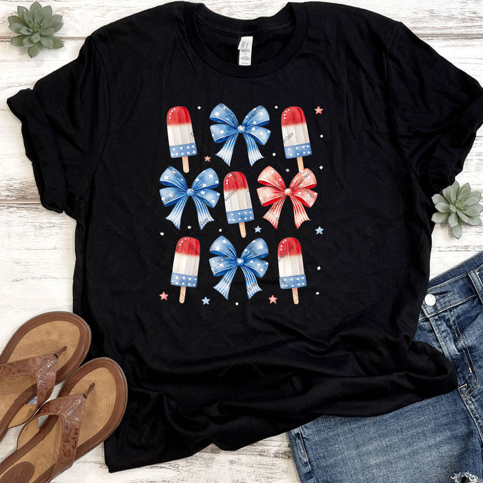 Popsicles & Bows DTF Transfer