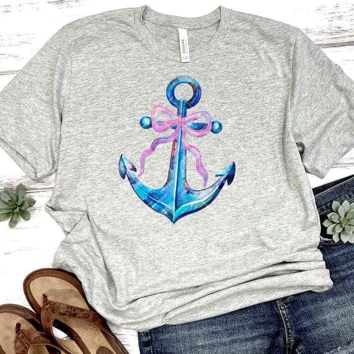 Anchor & Bow DTF Transfer