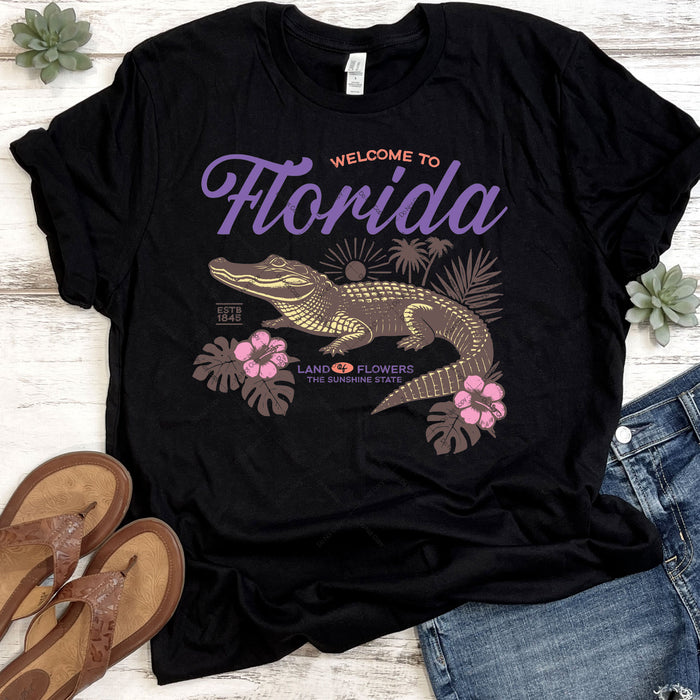 Welcome To Florida DTF Transfer