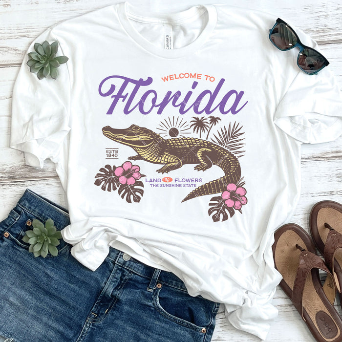 Welcome To Florida DTF Transfer