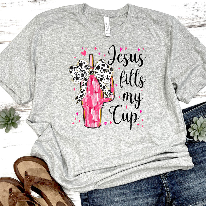 Jesus Fills My Cup DTF Transfer