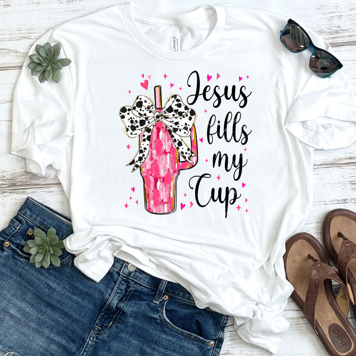 Jesus Fills My Cup DTF Transfer