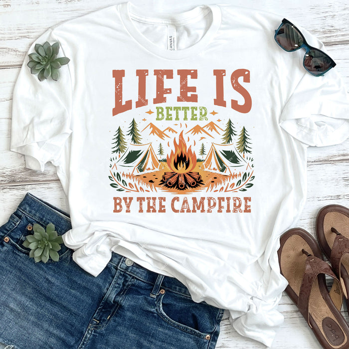 Life Is Better By The Campfire DTF Transfer