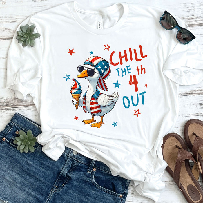 Chill The 4th Out DTF Transfer