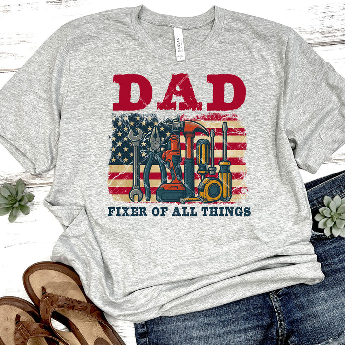 Dad Fixer of All Things DTF Transfer