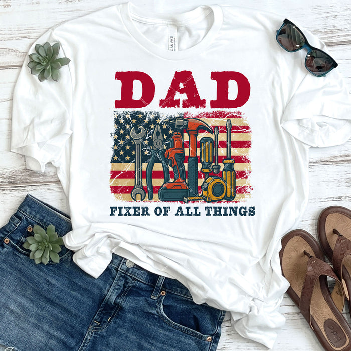 Dad Fixer of All Things DTF Transfer