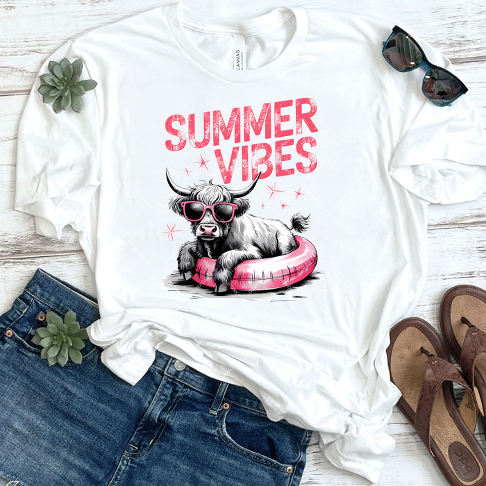 Floating Summer Vibes DTF Transfer
