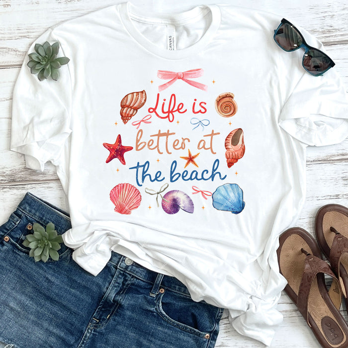 Life Is Better At The Beach DTF Transfer